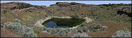 Drumheller Channels Pothole