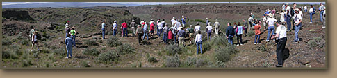 Ice Age Floods Institute Field Trip, Click to enlarge.