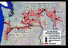 NPS Map of proposed Ice Age Floods Trail