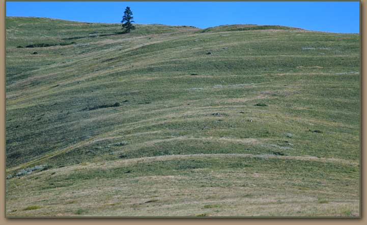Glacial Lake Missoula Strandlines - Mission Valley, Montana.