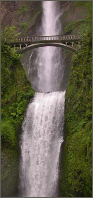 Multnomah-Falls, Columbia Gorge.
