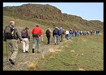 Ice Age Floods Institute Palouse River Canyon hike.