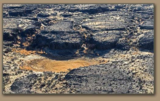 Crossing Longitudinal Grooves, Grand Coulee.