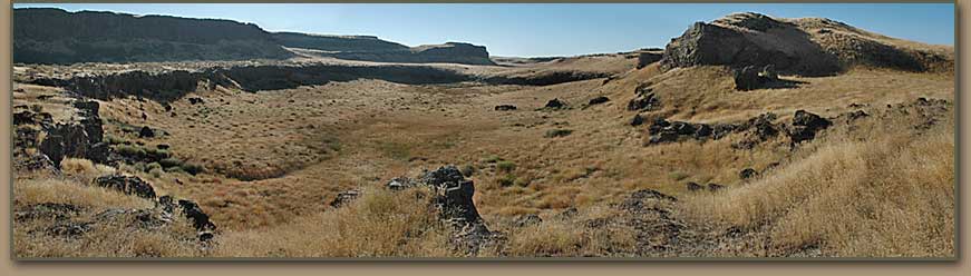 Crossing Longitudinal Grooves, Grand Coulee.