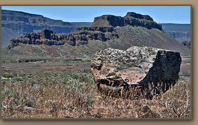 Lake Missoula Floods ice rafted erratics.
