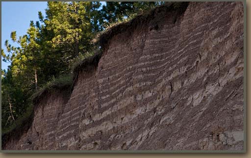 Glacial Lake Missoula varves.